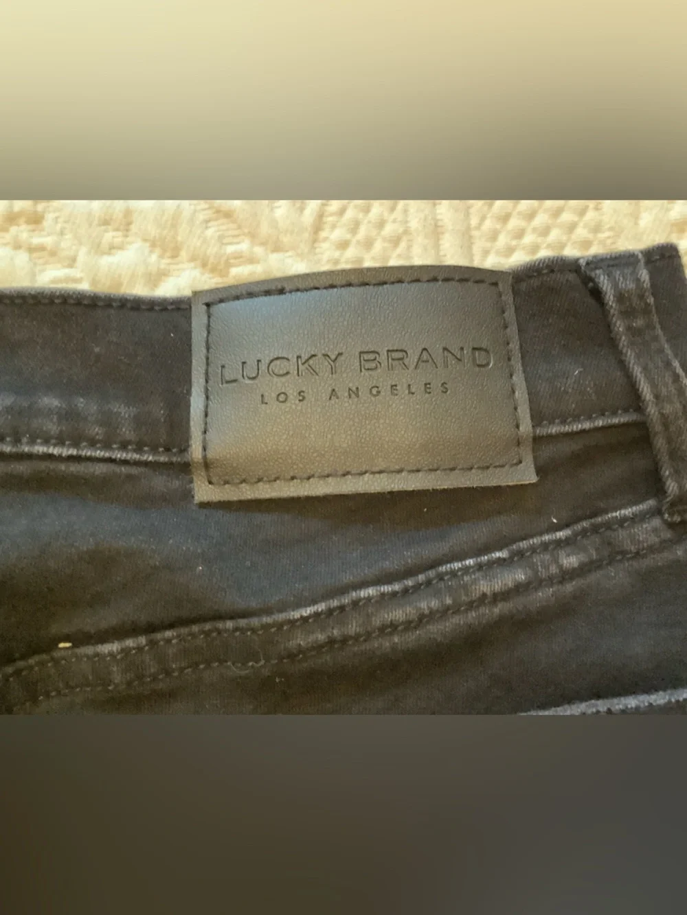 Lucky Brand High Rise Bridgette Black Cropped Jeans - Picture 8 of 11